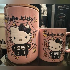 Hello Kitty Halloween Mug and Canister set